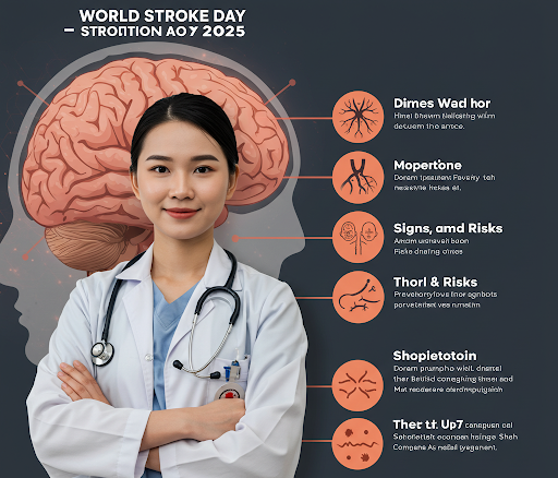 World Stroke Day 2025 – Signs, Risks & Prevention